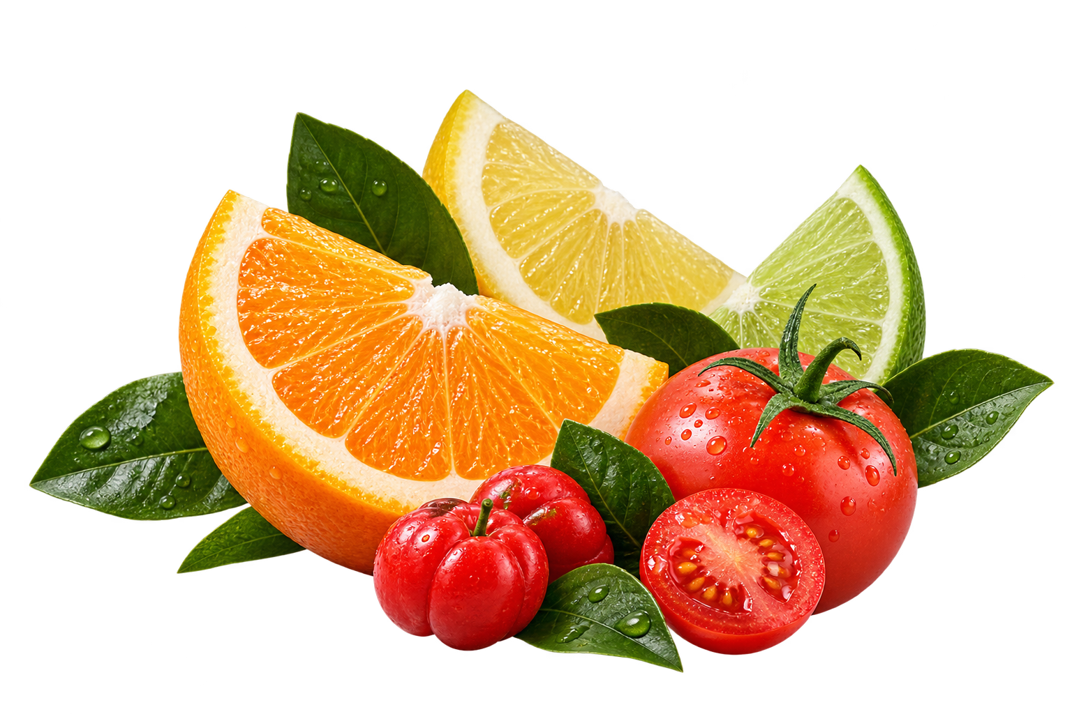 Acerola, rajče a tablety